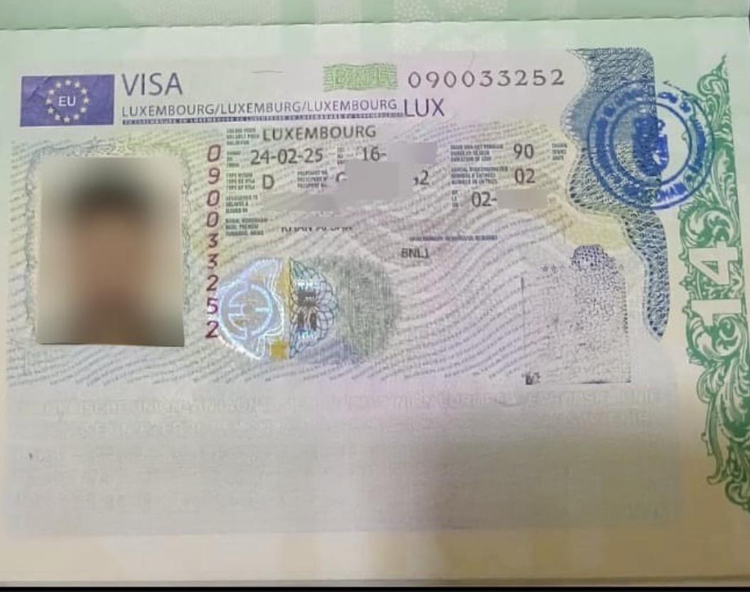 Luxembourg Visa Success Story